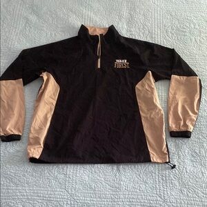 Wake Forest Quarter Zip Windbreaker